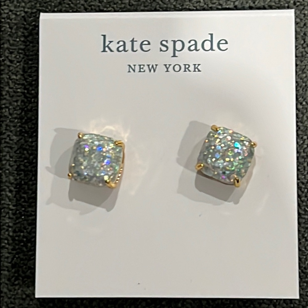 Kate Spade Glitter Studs